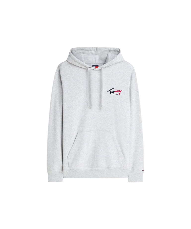 Tommy Hilfiger - Ανδρικό Φούτερ Entry Sign Regular Fit DM0DM22680-P08 Γκρι