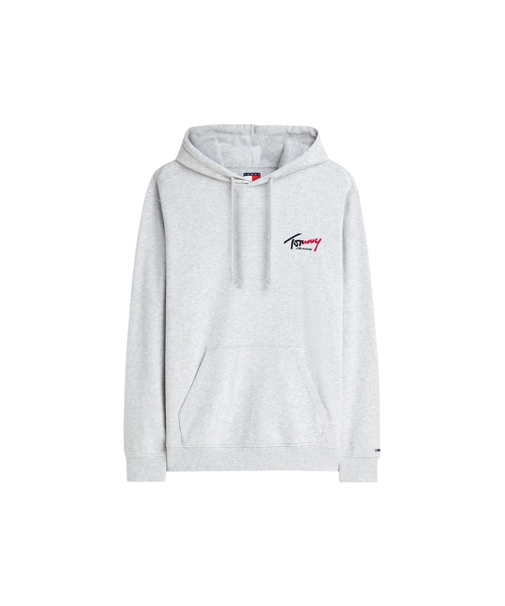 Tommy Hilfiger - Ανδρικό Φούτερ Entry Sign Regular Fit DM0DM22680-P08 Γκρι