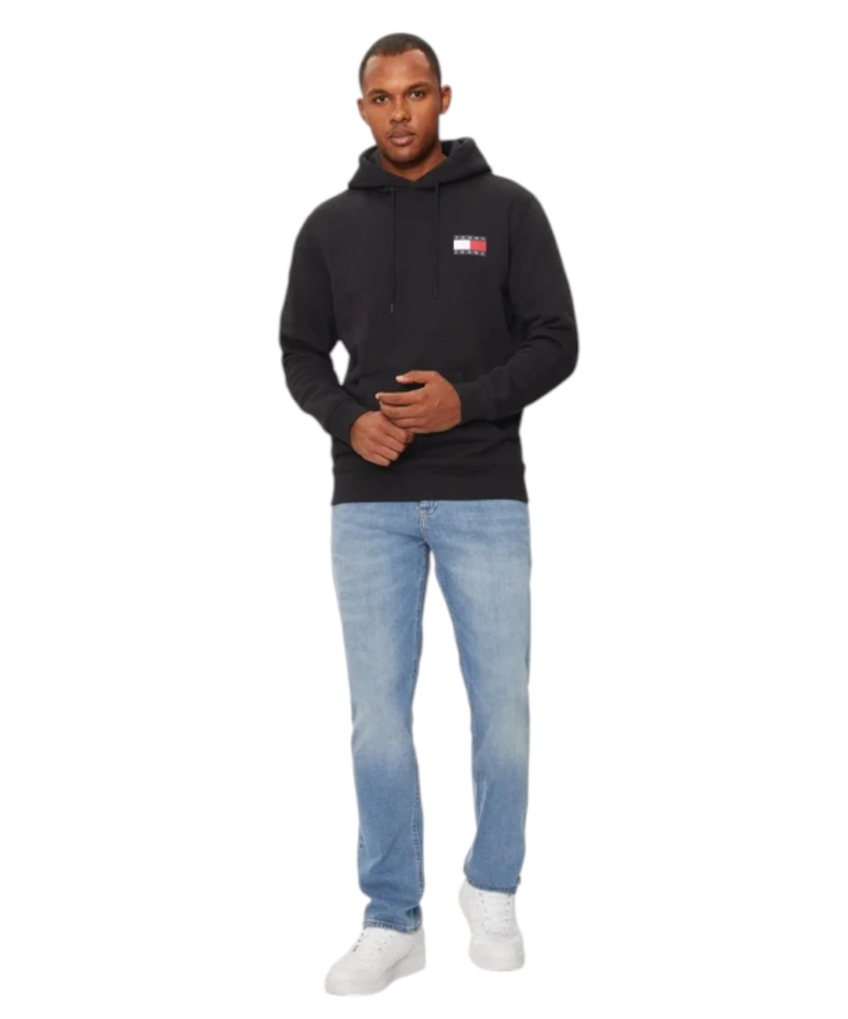 Tommy Hilfiger - Ανδρικό Φούτερ Essential DM0DM20738-BDS Μαύρο