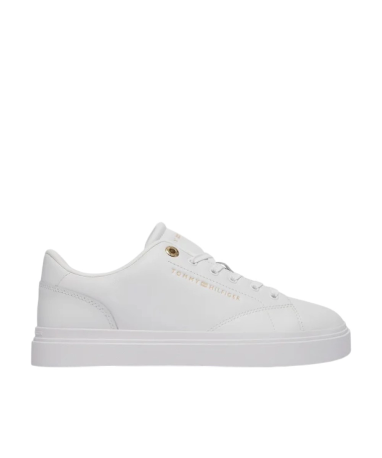 Tommy Hilfiger - Γυναικεία Sneakers Th Feminine Cupsole Leather FW0FW09105-YBS Λευκό