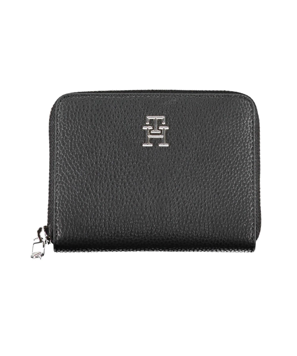 Tommy Hilfiger - Γυναικείο Πορτοφόλι Black Th Emblem Med Za AW0AW14892-BDS Mαύρο