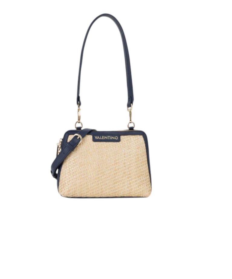 Valentino Bags - Γυναικεία Τσάντα Ώμου Demetra VBS9R942-H79 Μπεζ/Μπλε