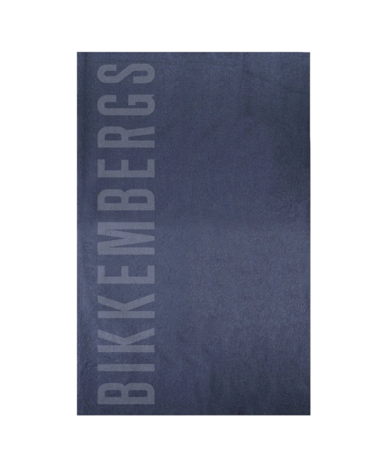 Bikkembergs - Πετσέτα Θαλάσσης Βαμβακερή 90x168 cm BKK26MTW02-NAVY Μπλε