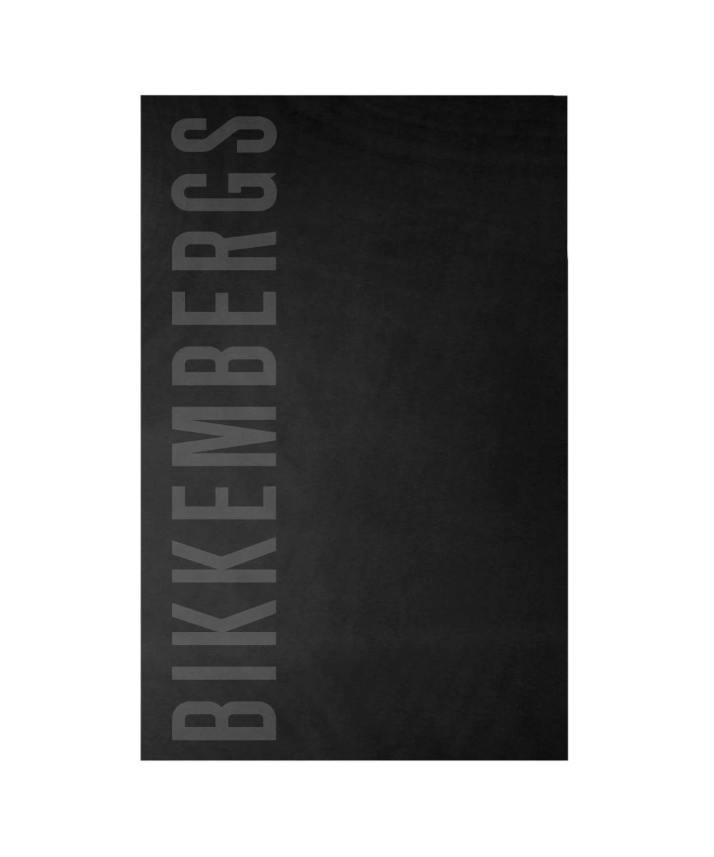 Bikkembergs - Πετσέτα Θαλάσσης Βαμβακερή 90x168 cm BKK26MTW02-BLACK Μαύρο