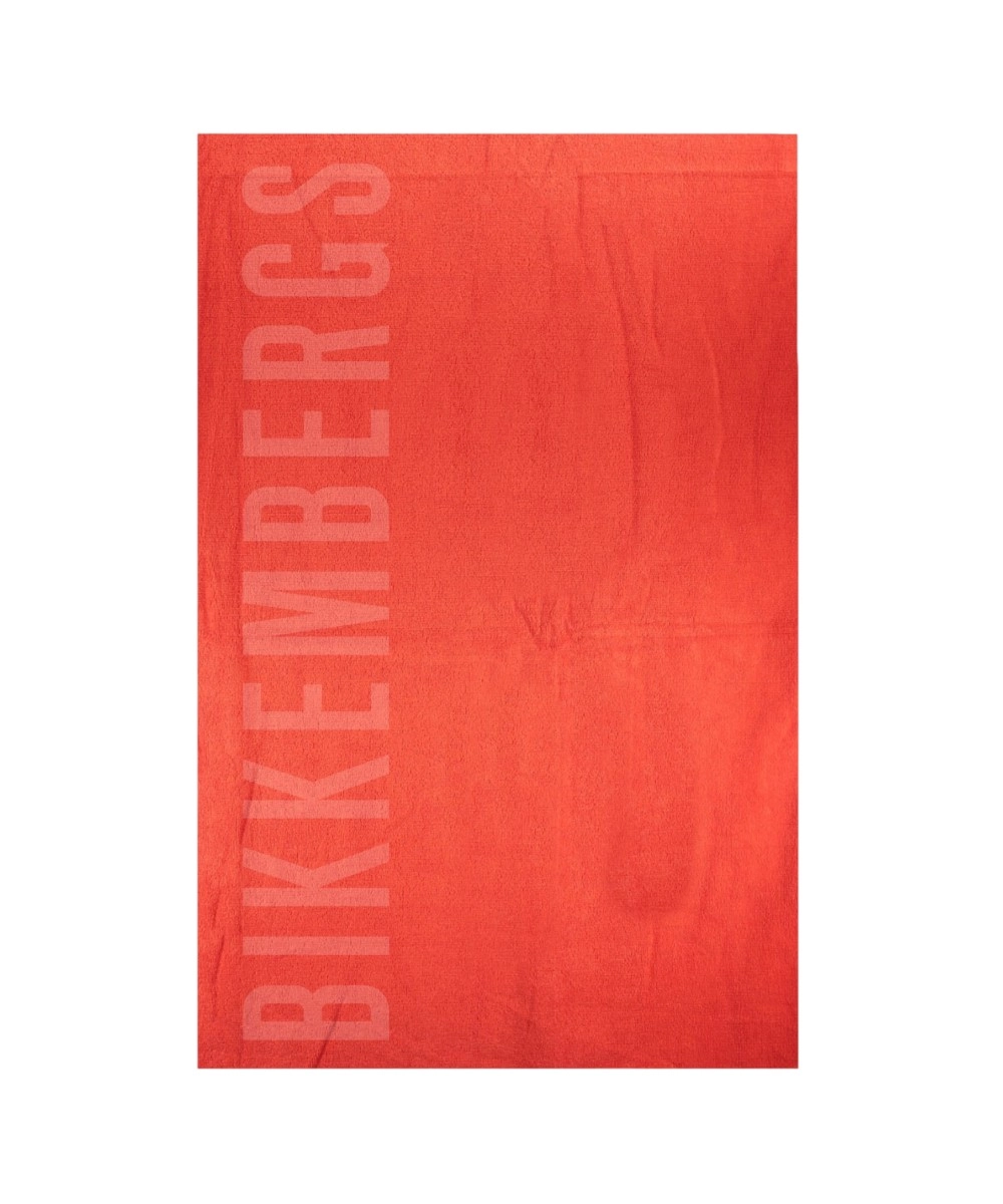 Bikkembergs - Πετσέτα Θαλάσσης Βαμβακερή 90x168 cm BKK26MTW02-RED Κόκκινο