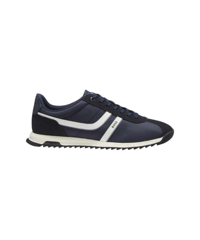 Hugo Boss - Ανδρικά Sneakers Zayn Tenn 50568479-401 Μπλε