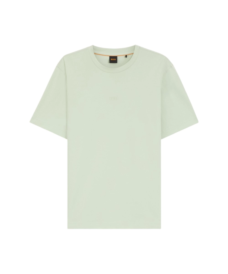 Hugo Boss - Ανδρικό T-shirt Tchup Relaxed Fit 50473278-384 Πράσινο Ανοιχτό