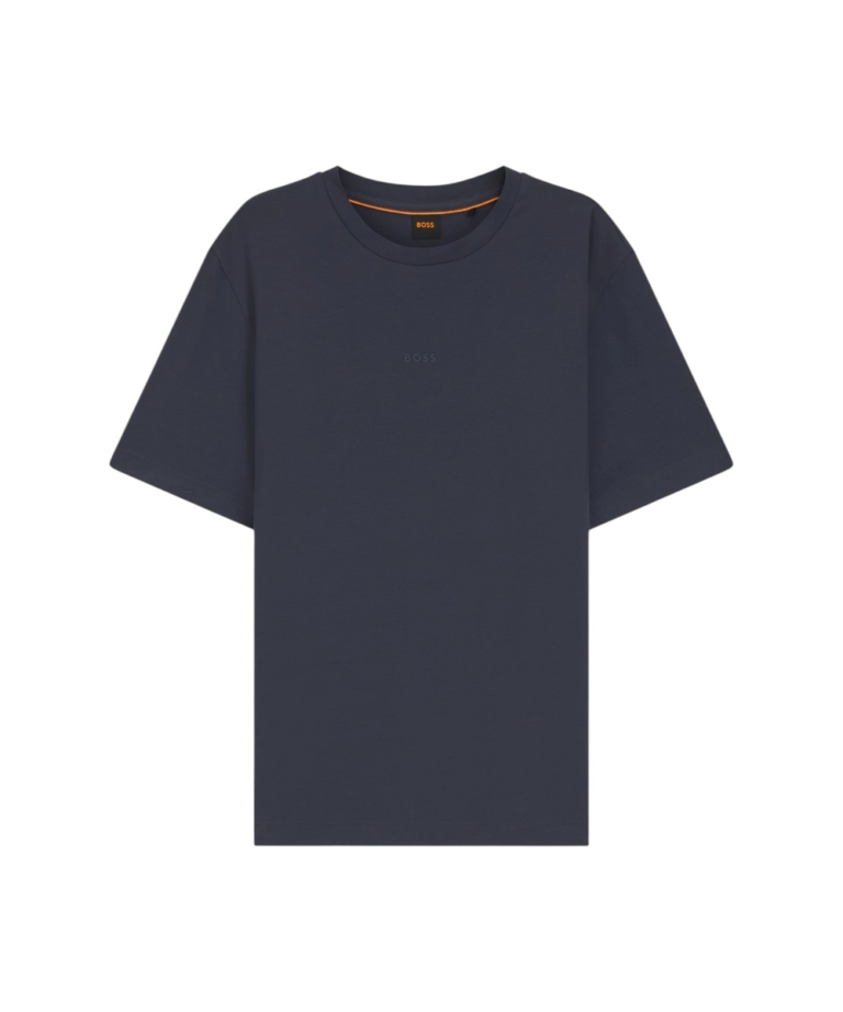 Hugo Boss - Ανδρικό T-shirt Tchup Relaxed Fit 50473278-406 Mπλε