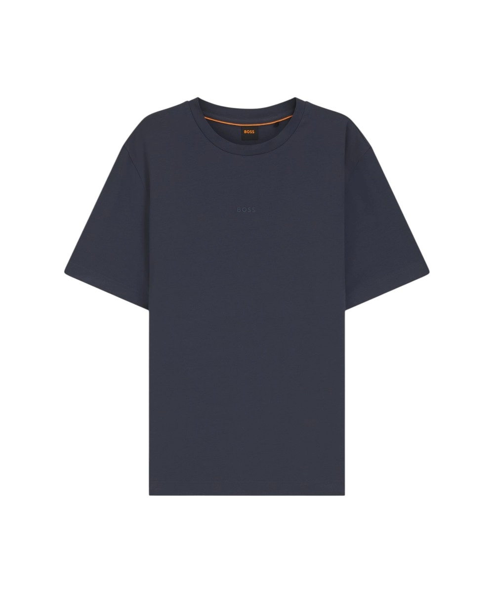 Hugo Boss - Ανδρικό T-shirt Tchup Relaxed Fit 50473278-406 Mπλε