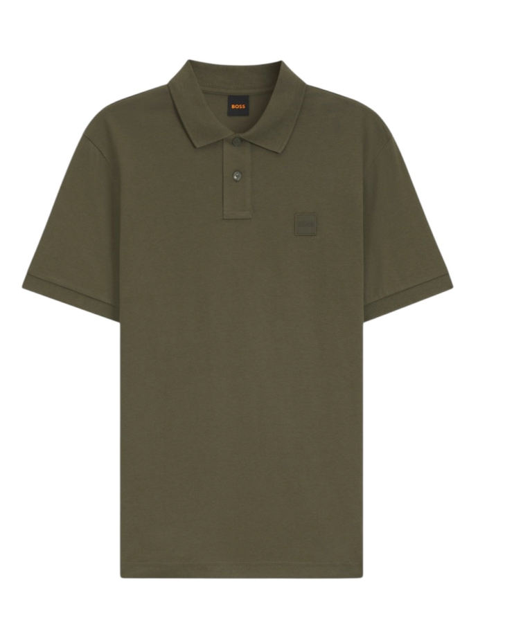 Hugo Boss - Ανδρικό Κοντομάνικο Polo Passenger 50507803-325 Λαδί