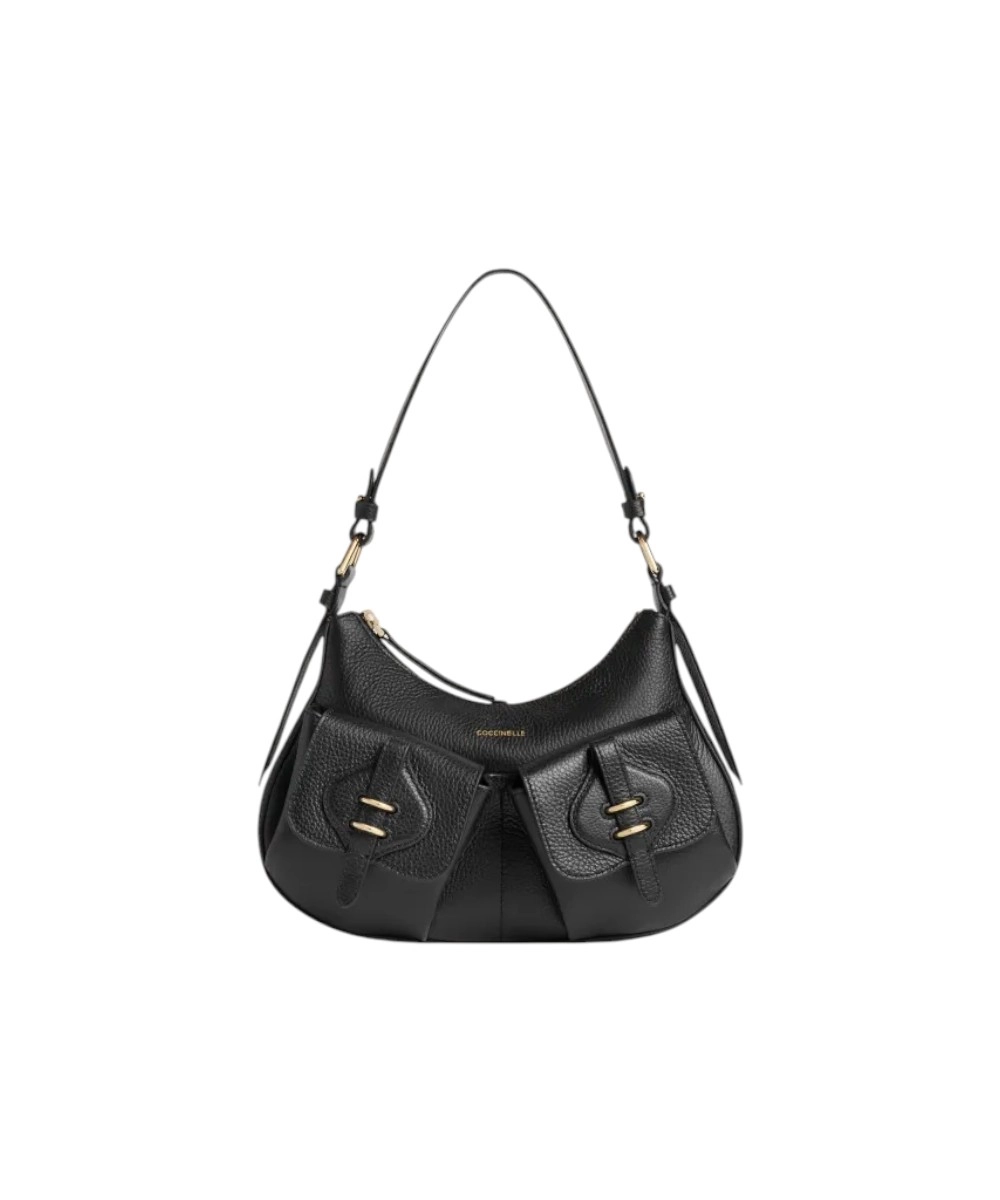 Coccinelle - Γυναικεία τσάντα Mavery Pocket Small E1VGK120201-001 Μαύρο