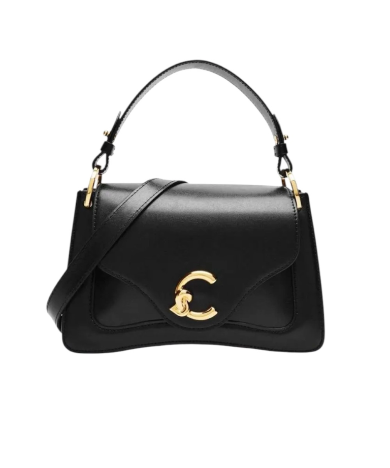 Coccinelle - Γυναικεία τσάντα Ώμου C-Me Calf E1SSK180221-001 Μαύρο