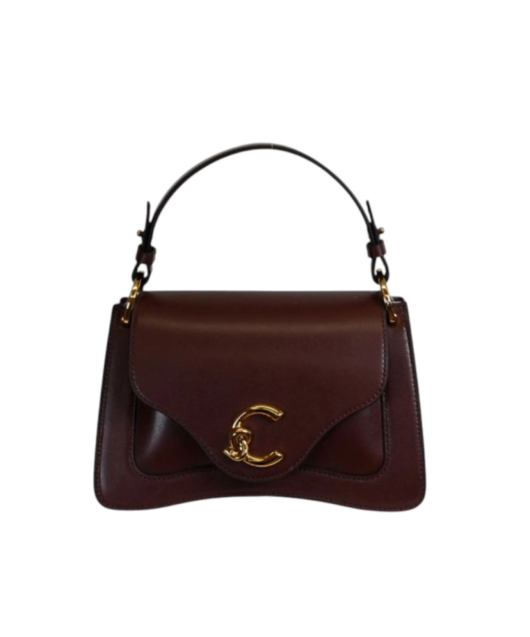 Coccinelle - Γυναικεία τσάντα Ώμου C-Me Calf E1SSK180221-R49 Καφέ