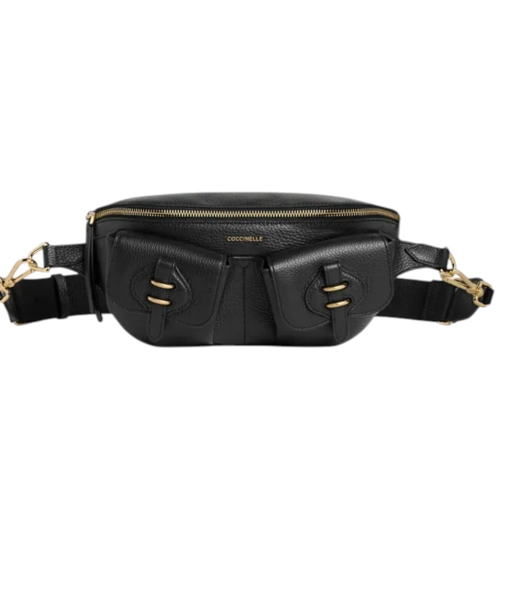Coccinelle - Γυναικεία τσάντα Ώμου Mavery Pocket Small E1VGK170101-001 Μαύρο