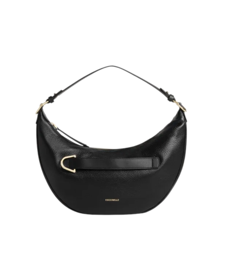 Coccinelle - Γυναικεία τσάντα Ώμου Paki Medium E1U4A150201-001 Μαύρο