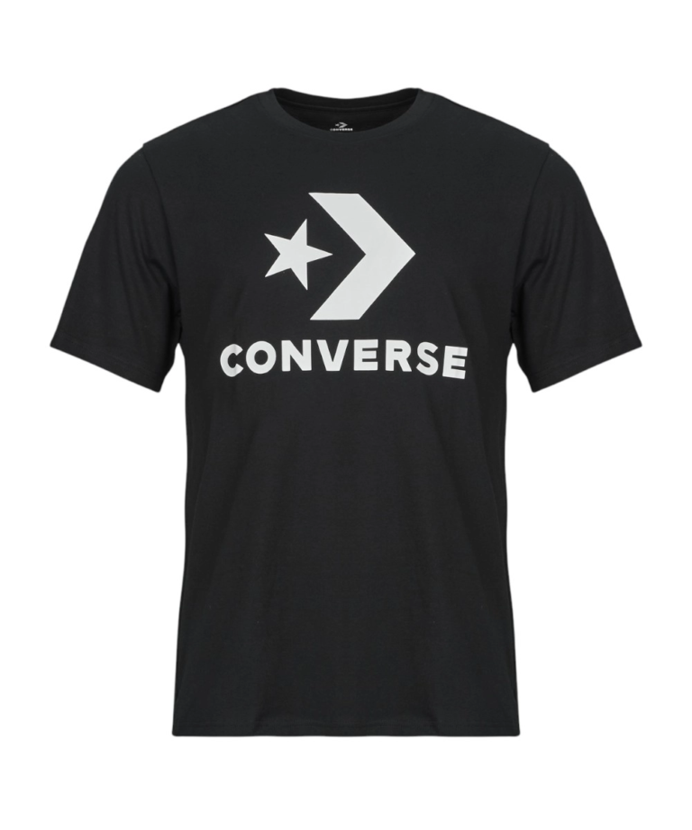 Converse - Ανδρικό T‑shirt Logo Star Chevron CVM5T458-001 Μαύρο