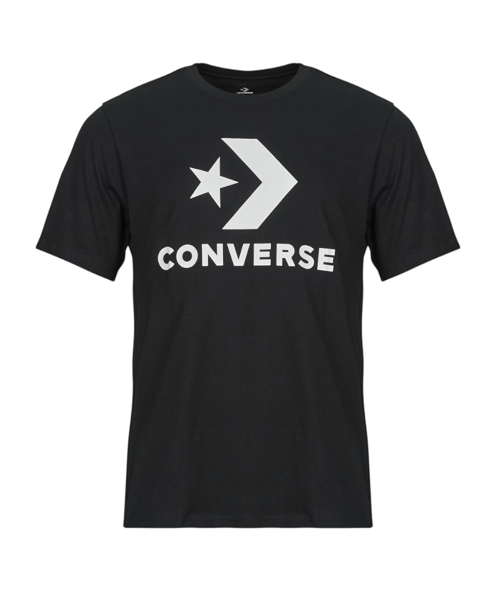 Converse - Ανδρικό T‑shirt Logo Star Chevron CVM5T458-001 Μαύρο