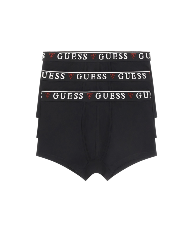 Guess - Ανδρικά Μποξεράκια 3Pack U97G01KCD31-A996 Μαύρο