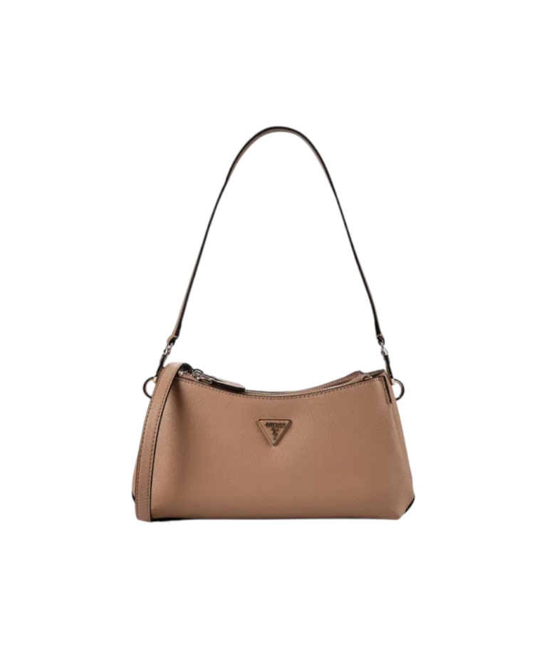 Guess - Γυναικεία Τσάντα Ώμου Noelle II Mini HWZG967273-BEI Μπεζ
