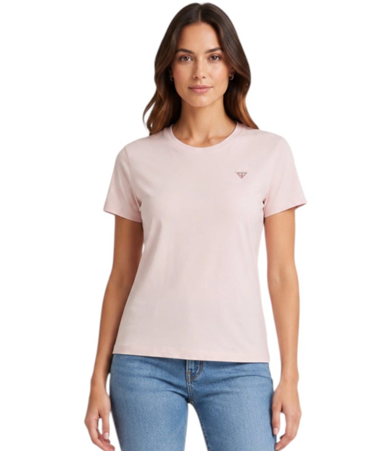 Guess - Γυναικείο T-Shirt Regular Fit W4YI10J1314-A62H Ροζ