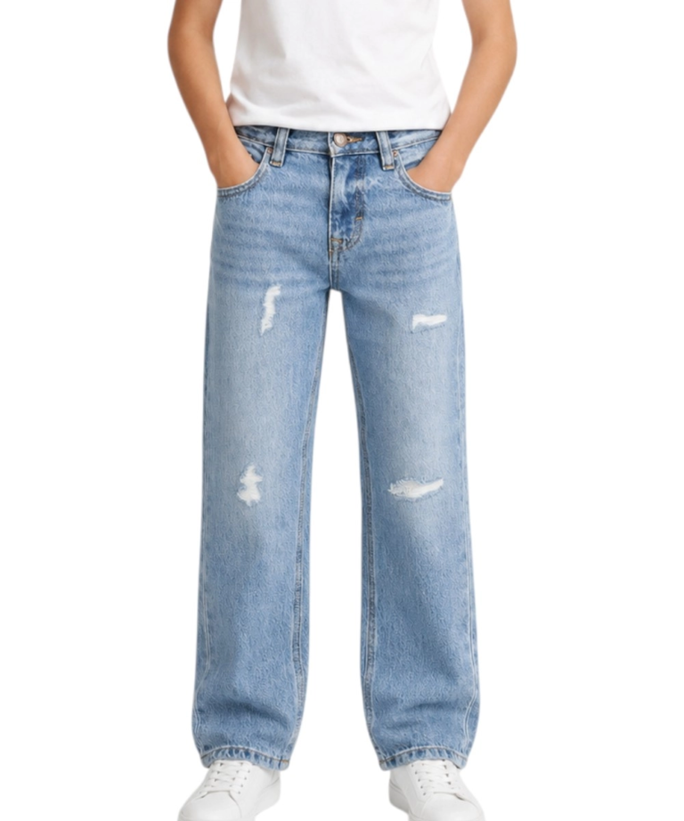 Guess - Παιδικό Τζιν Παντελόνι L6YA01D1225-EWOR Μπλε