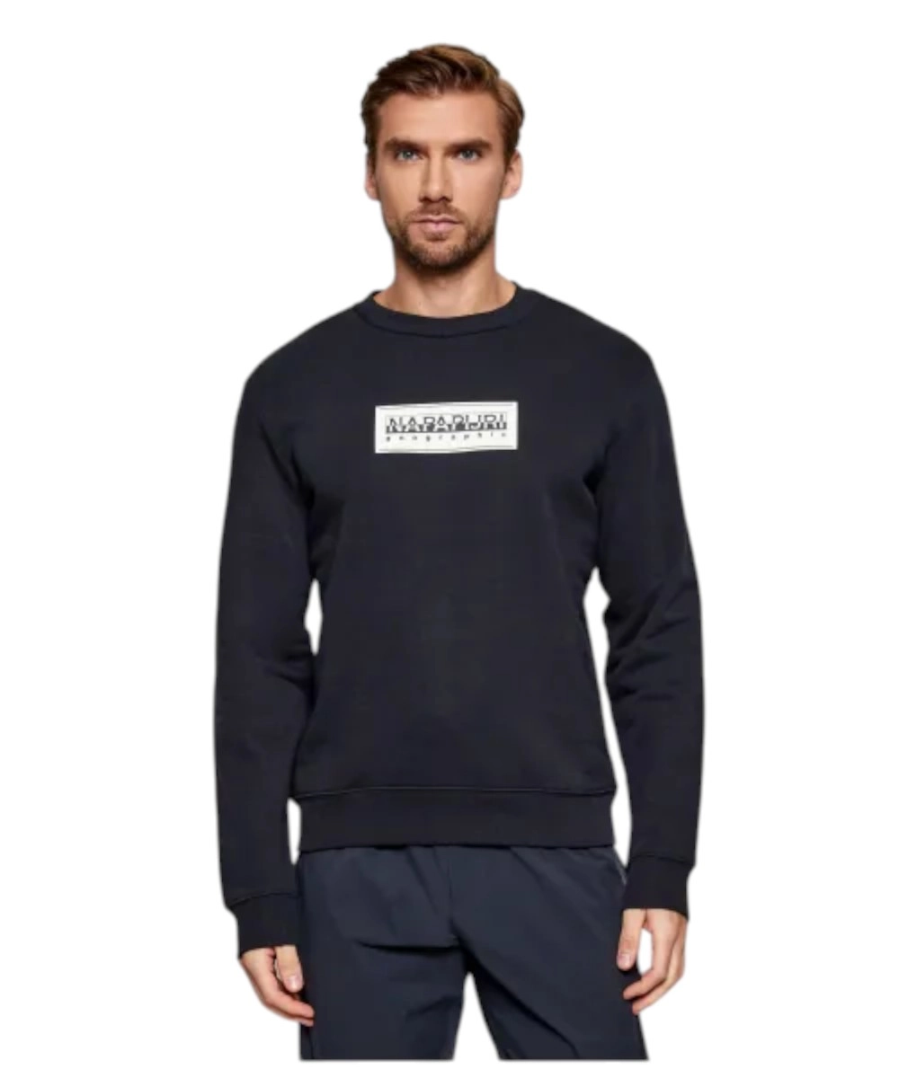 Napapijri - Ανδρική Μπλούζα Φούτερ B-Box Logo NP0A4I1A-041 Μαύρο