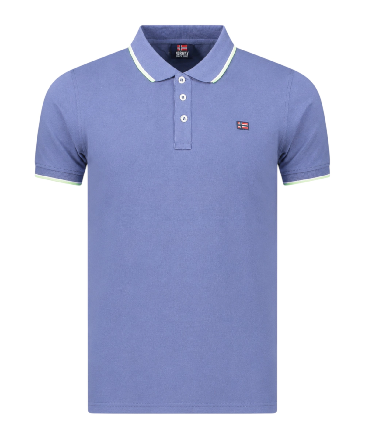 Scuola Nautica Italiana - Ανδρικό Polo Κοντομάνικο 838862-DENIM Μπλε