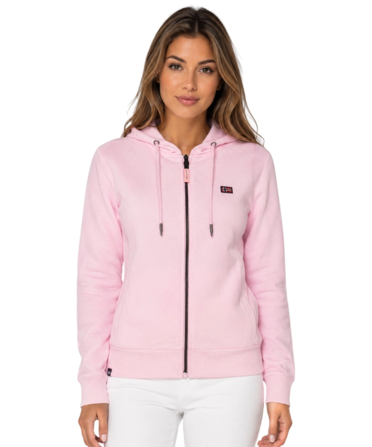 Scuola Nautica Italiana - Γυναικεία Ζακέτα Φούτερ 852411-PINK Ροζ
