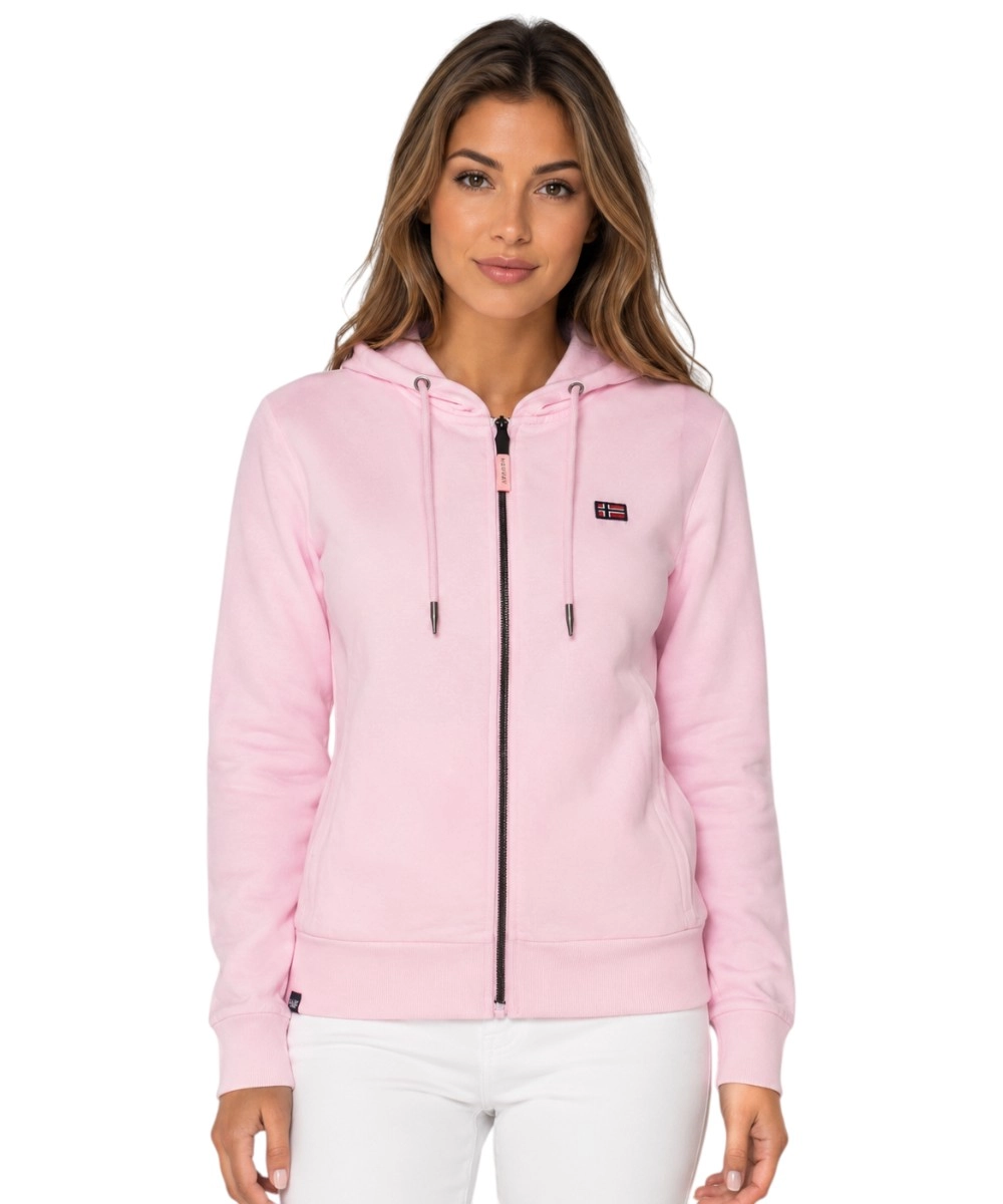 Scuola Nautica Italiana - Γυναικεία Ζακέτα Φούτερ 852411-PINK Ροζ