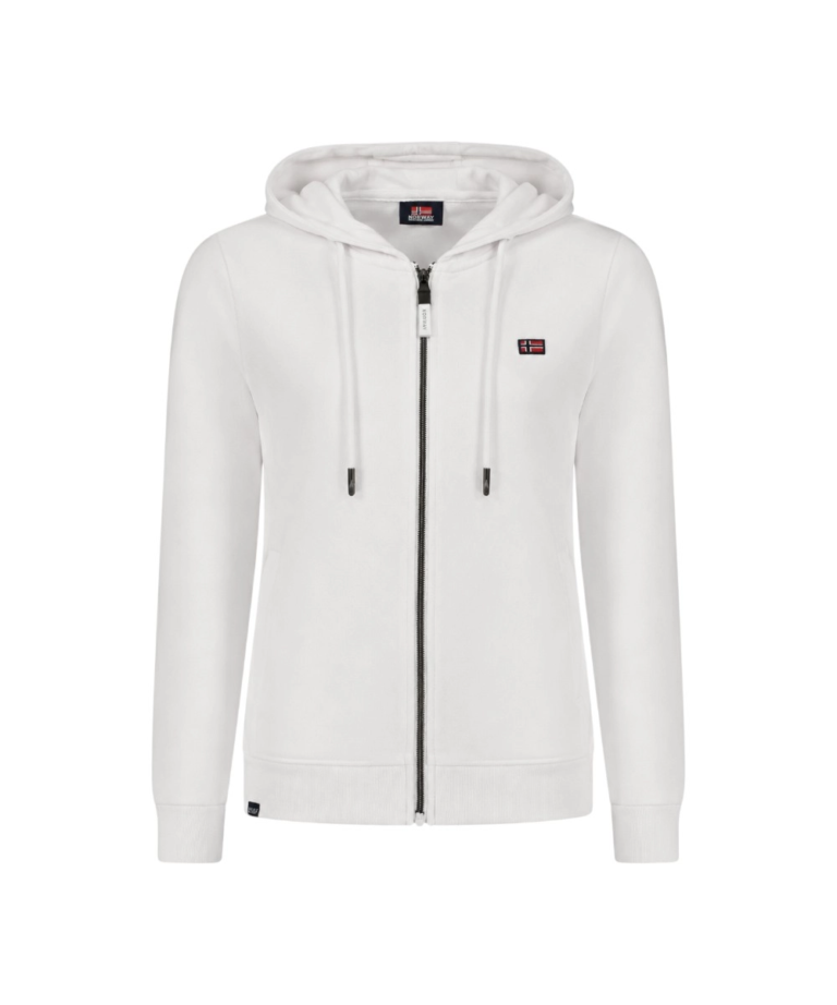 Scuola Nautica Italiana - Γυναικεία Ζακέτα Φούτερ 852411-WHITE Λευκό