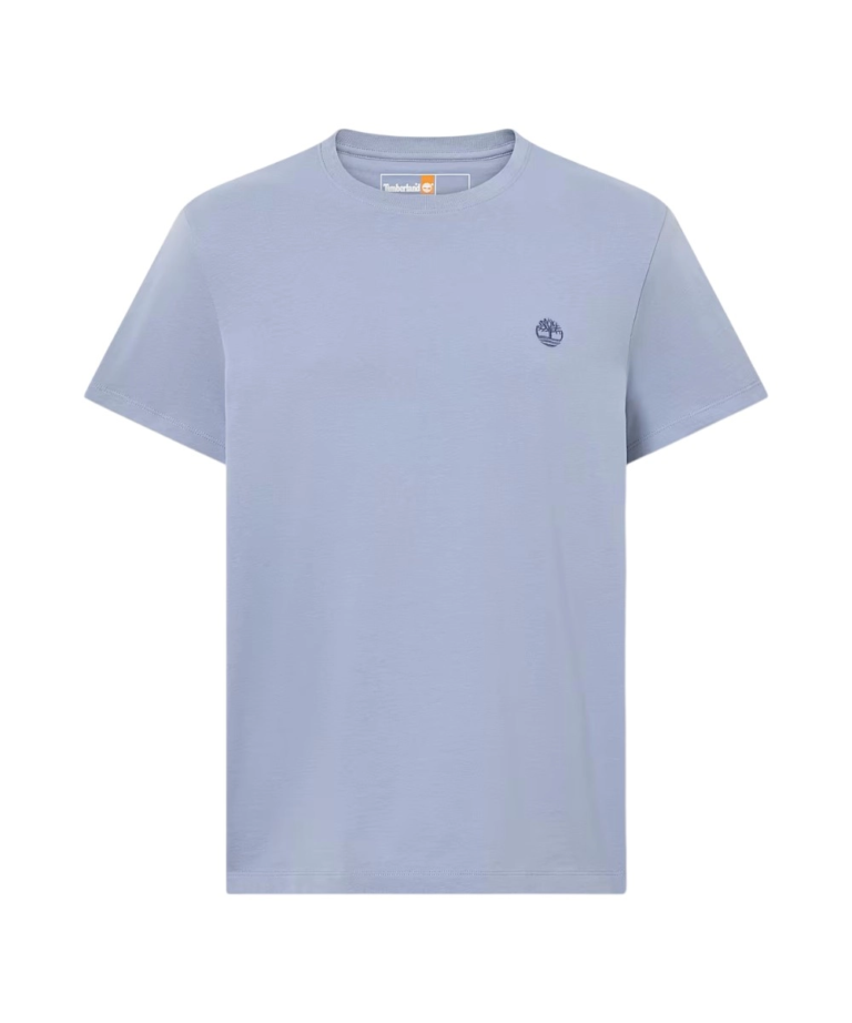 Timberland - Ανδρικό T-shirt SS Dunstan River Jersey Crew Tee Slim Fit TB0A2BPR-B88 Γαλάζιο